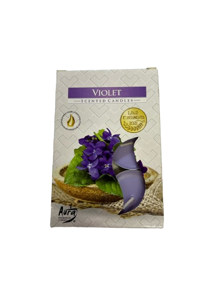 Vela Aromática Violeta