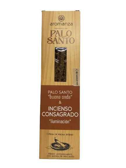 Incenso Consagrado 8 Varetas Aromanza