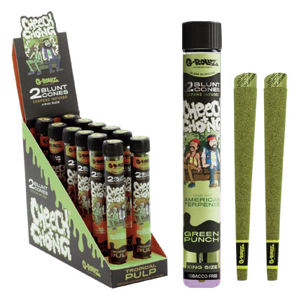 Blunt Cone G-Rollz Green Punch 2 Unidades