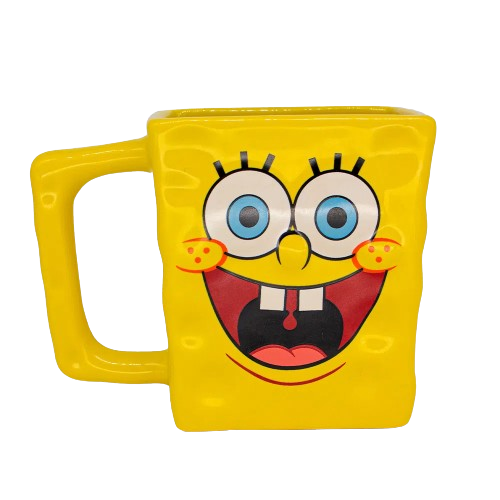 Caneca Quadrada Bob Esponja