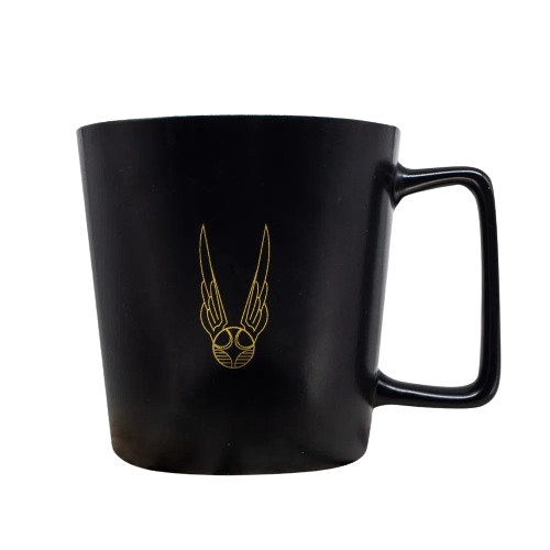 Caneca Hogwarts Dourada