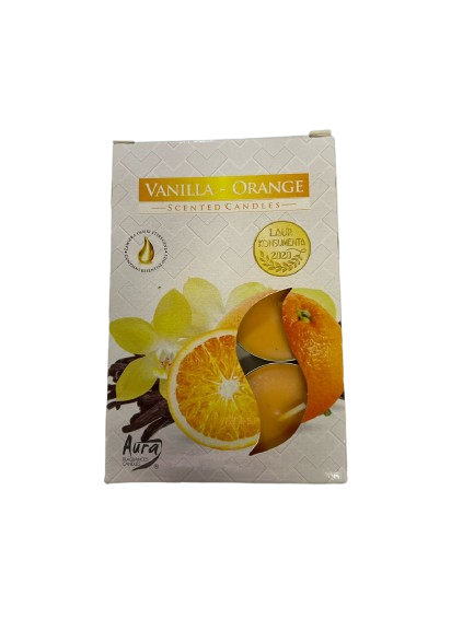 Vela Aromática Laranja