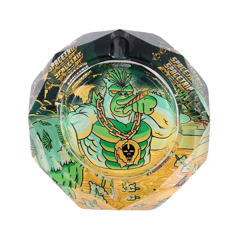 Cinzeiro em Vidro Spacetrip Gorilla Glue Colmeia
