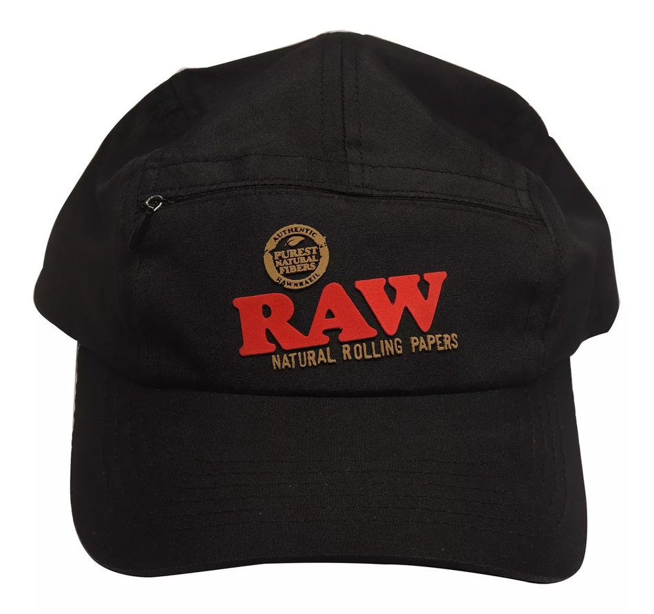 Boné Raw Five Panel Preto