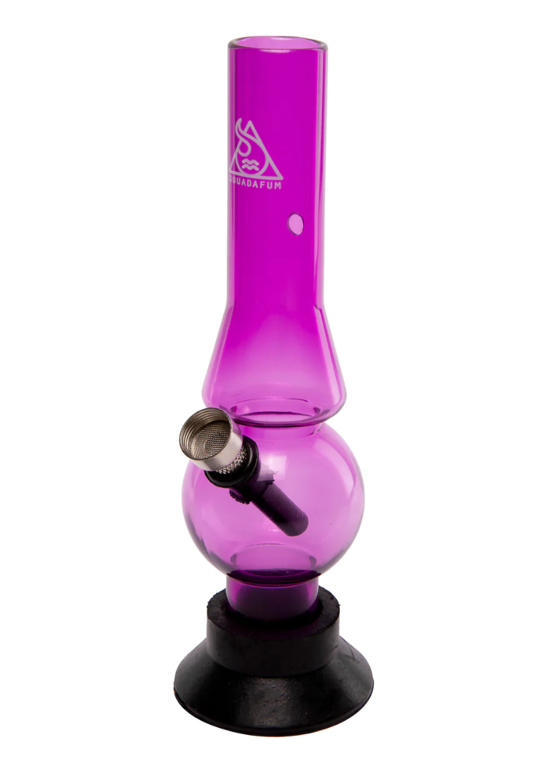 Bong de Acrílico Roxo Squadafum