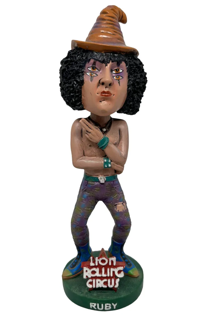 Boneco Ruby Bobblehead Lion Rolling Circus