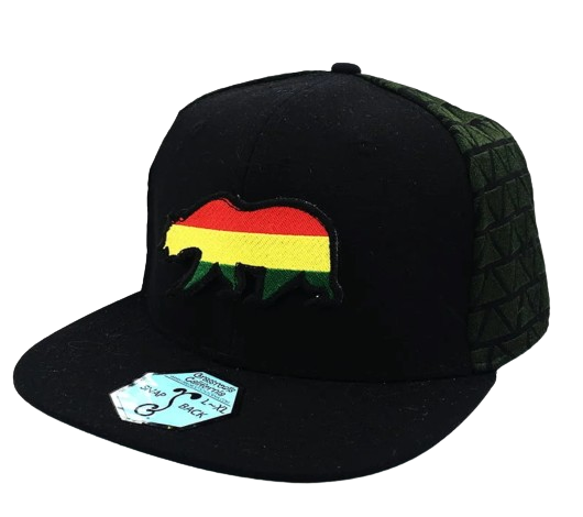 Boné Removable Bear Rasta Grassroots