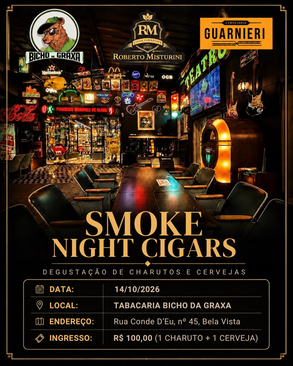 SMOKE NIGHT CIGAR 14/10/2026