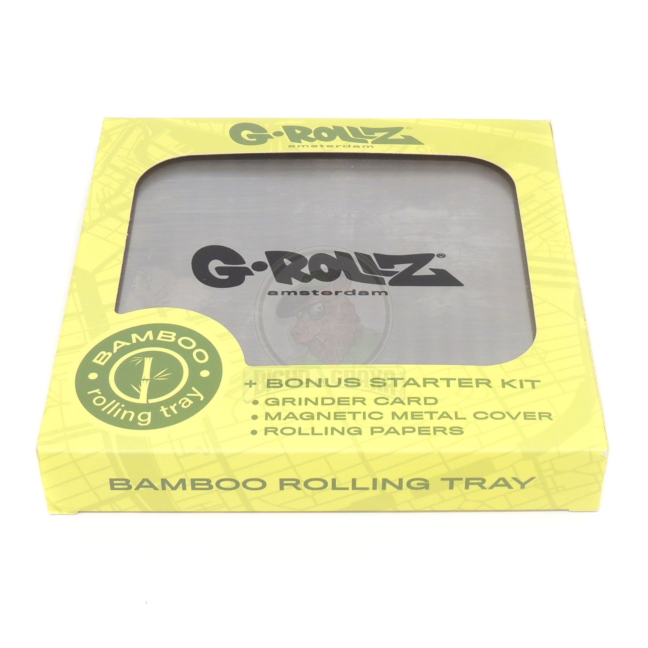 Bandeja de Bamboo e Metal G-Rollz - Bicho da Graxa