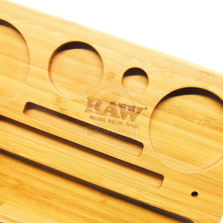 Bandeja de Bamboo Rolling Tray RAW - Bicho da Graxa