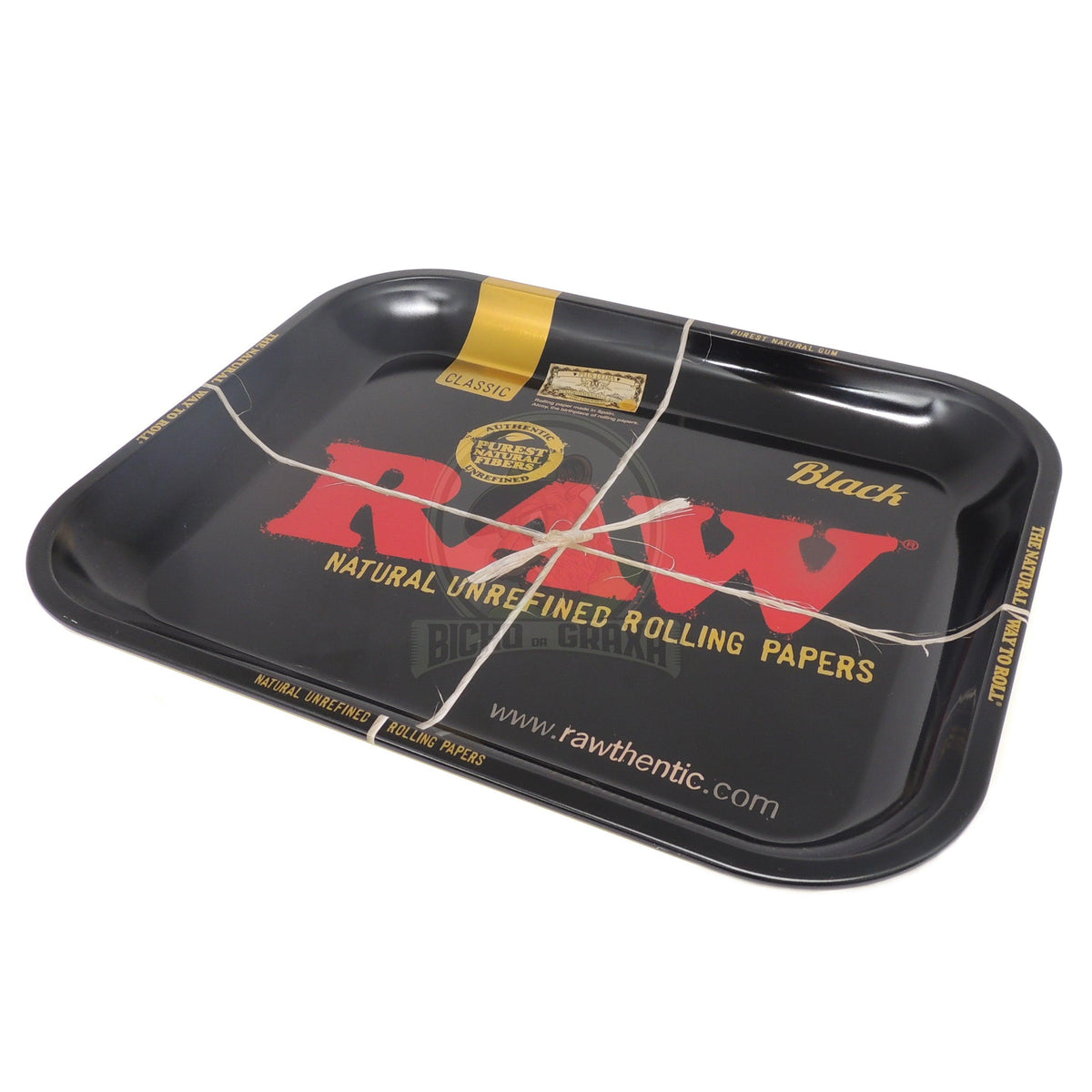 Bandeja Grande RAW Classic Black - Bicho da Graxa