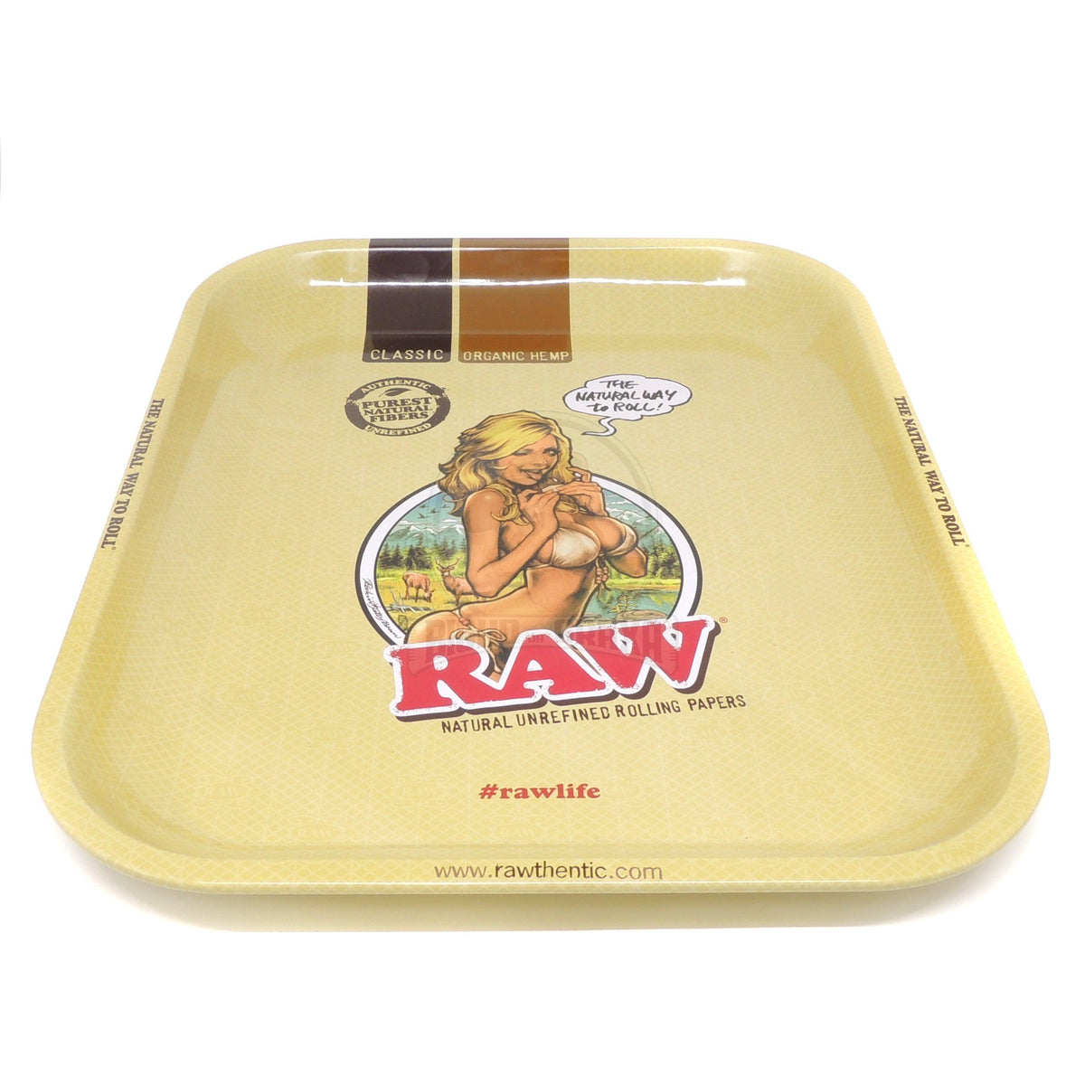 Bandeja Grande Raw Classic Organic Hemp - Bicho da Graxa