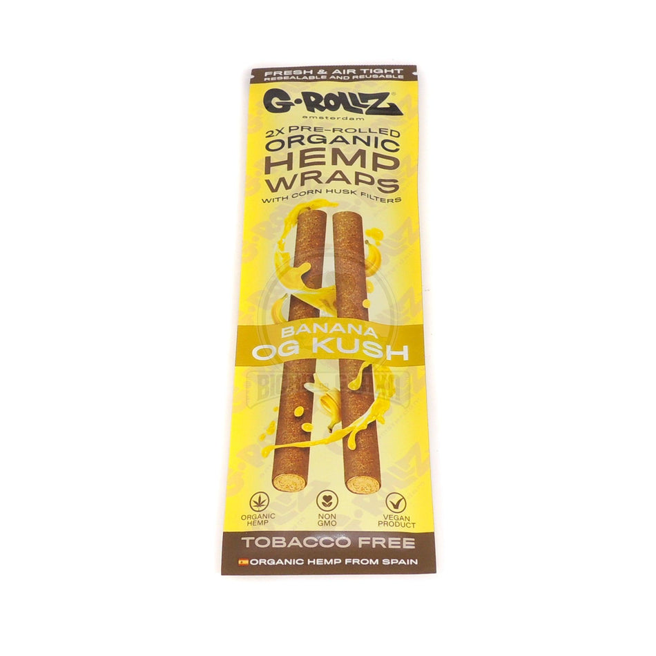 Blunt Banana Kush Organic Hemp G-Rollz - Bicho da Graxa