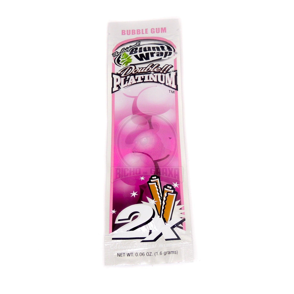 Blunt Wrap Bubble Gum 2 Unidades - Bicho da Graxa