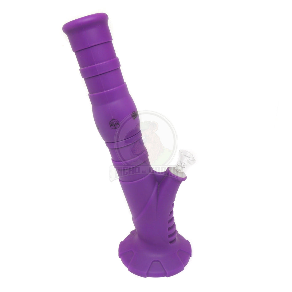 Bong de Silicone SlowBurning Roxo