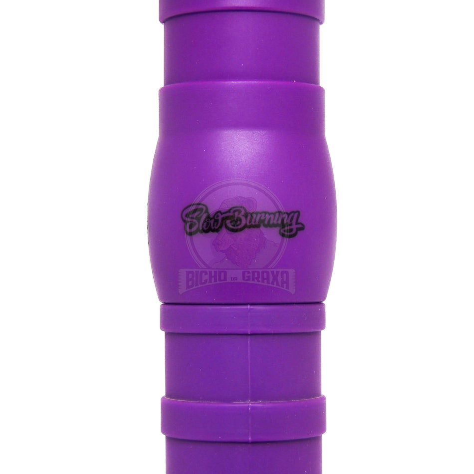 Bong de Silicone SlowBurning Roxo