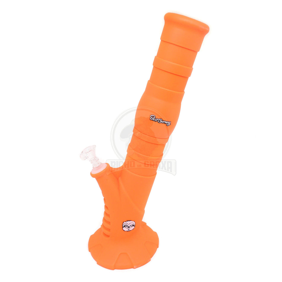 Bong de Silicone SlowBurning Laranja