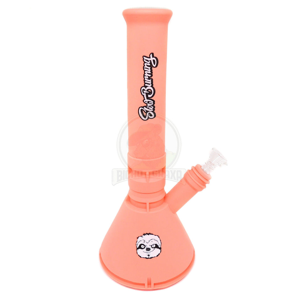 Bong Silicone Desmontável SlowBurning Rosa