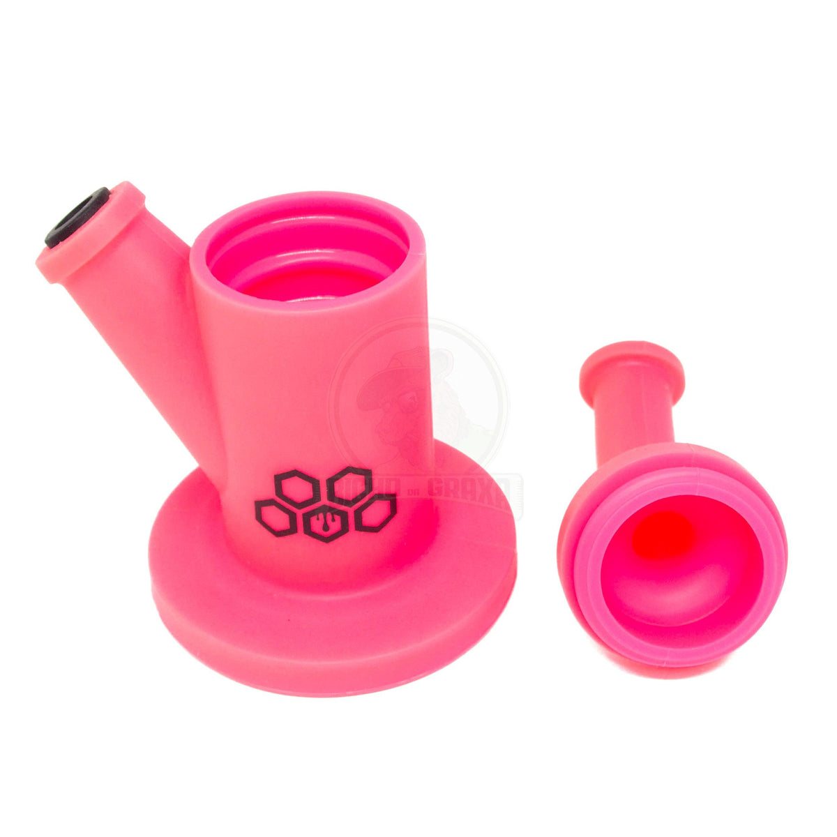 Bong Silicone Rosa Cultura Dab - Bicho da Graxa