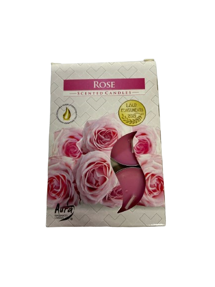 Vela Aromática Rosas