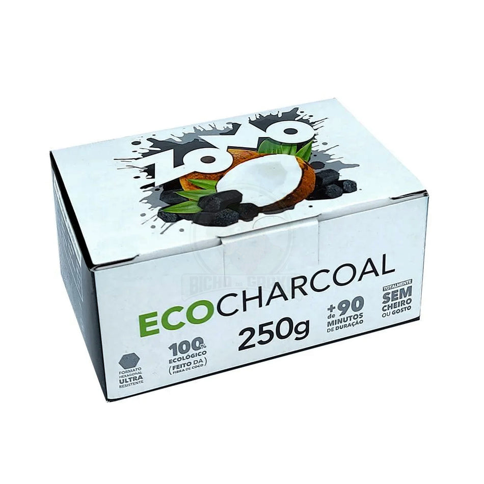 Carvão Eco Para Narguilé 250G