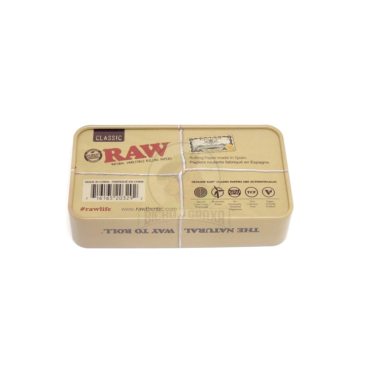 Case de Metal Classic RAW - Bicho da Graxa