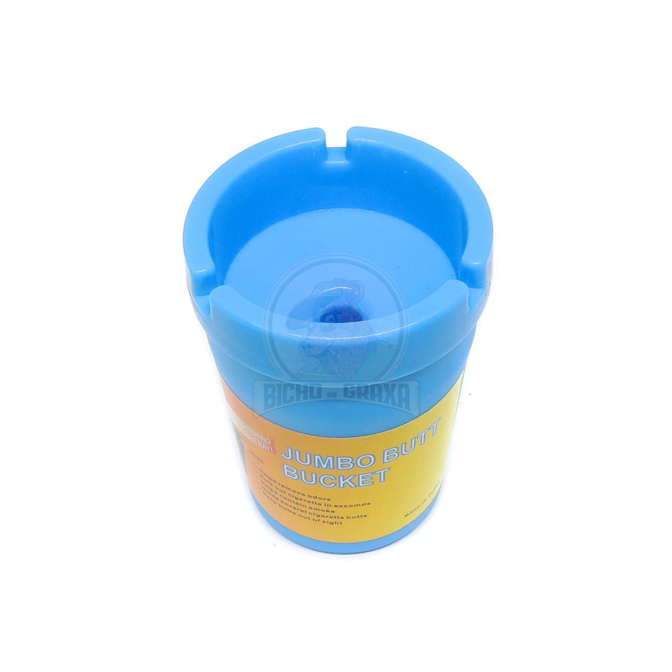 Cinzeiro Jumbo Bucket Azul