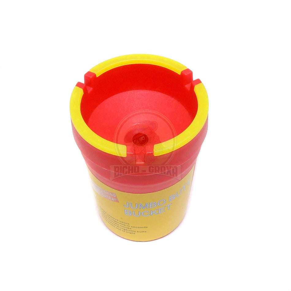 Cinzeiro Jumbo Bucket Vermelho