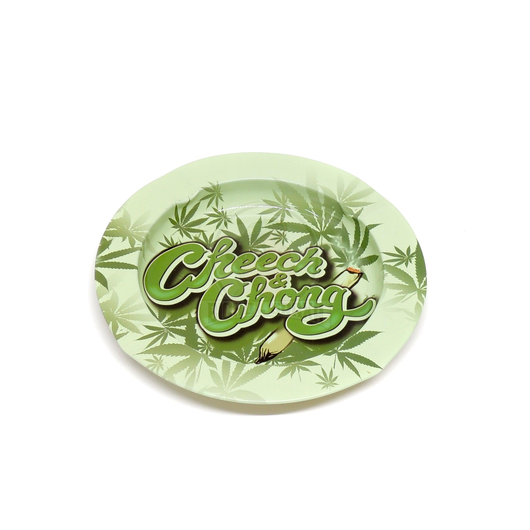 Cinzeiro Metal Weed Decoration Cheech & Chong X G-Rollz - Bicho da Graxa