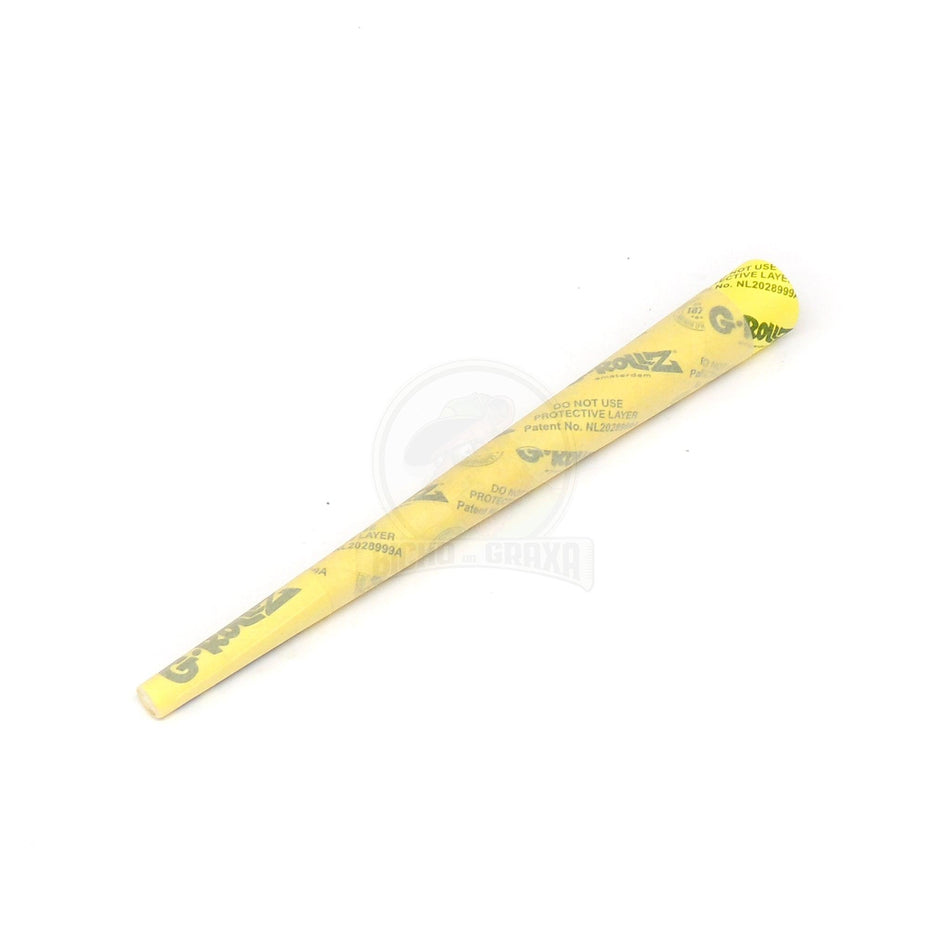 Cone Pré-Enrolado King Size G-Rollz Amarelo