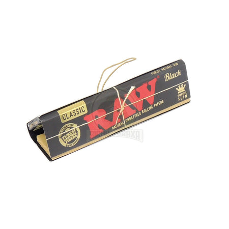 Connoisseur Black Kingsize Slim + Tips RAW - Bicho da Graxa