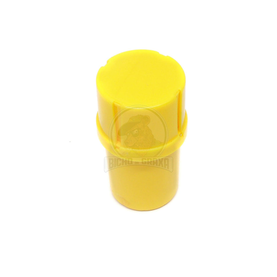 Dichavador Container Plástico Amarelo