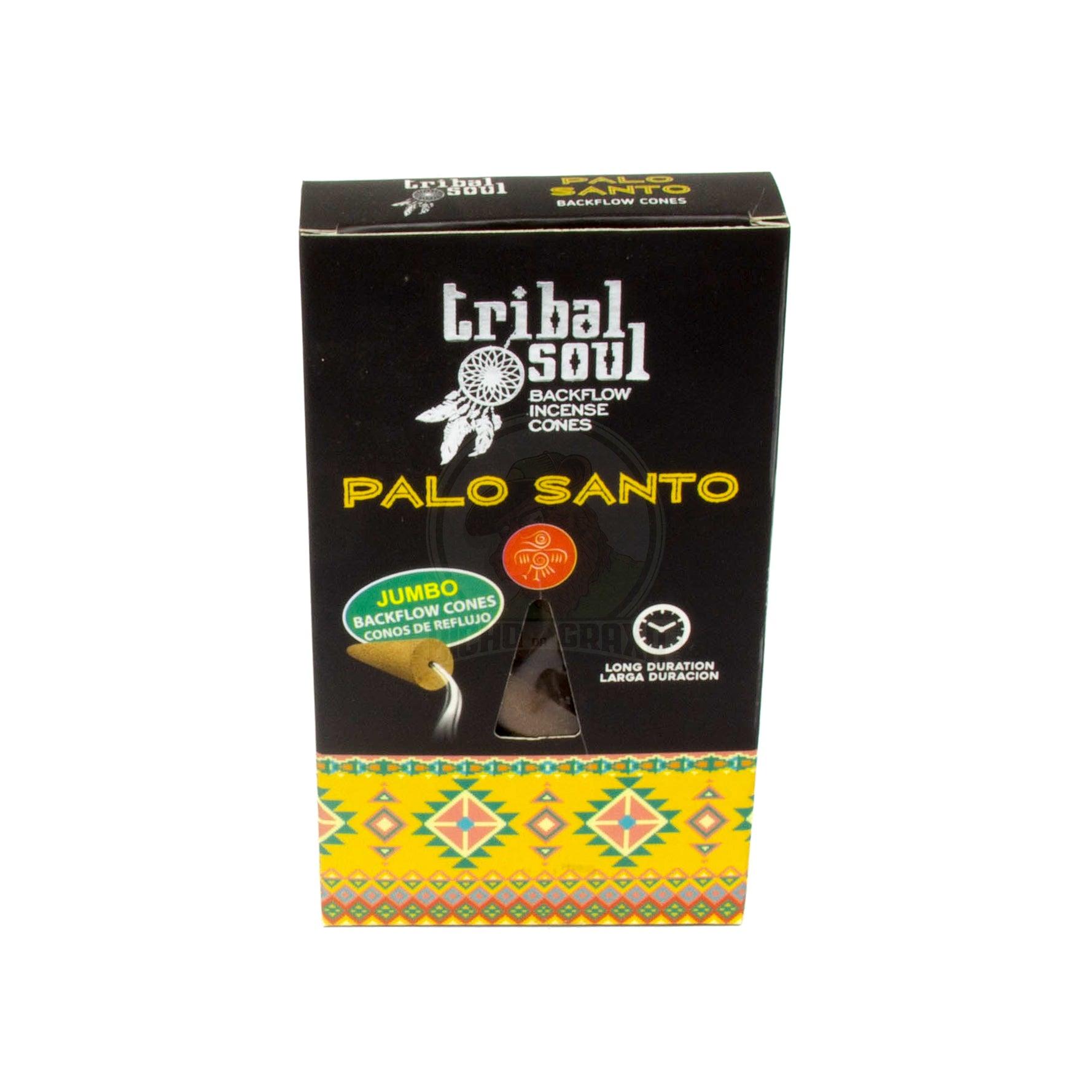 Incenso Natural Cascata em Cone Palo Santo Tribal Soul - Bicho da Graxa