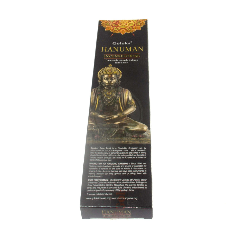 Incenso Natural Hanuman Goloka - Bicho da Graxa