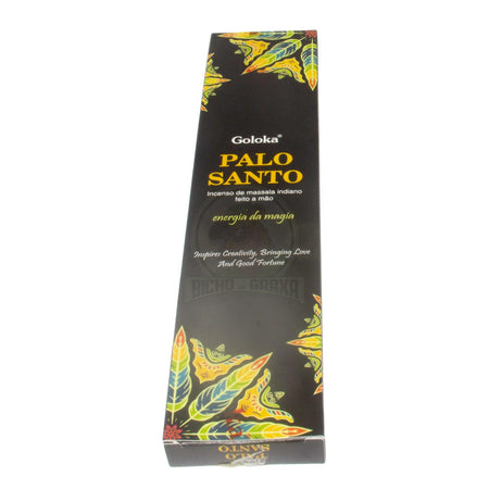 Incenso Natural Palo Santo Goloka - Bicho da Graxa