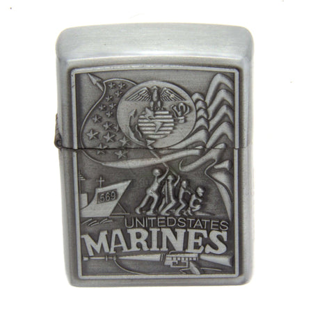 Isqueiro Com Fluído United States Marines - Bicho da Graxa