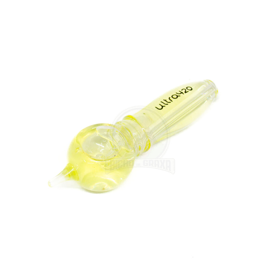 Pipe em Vidro Amarelo Com Agua Ultra420