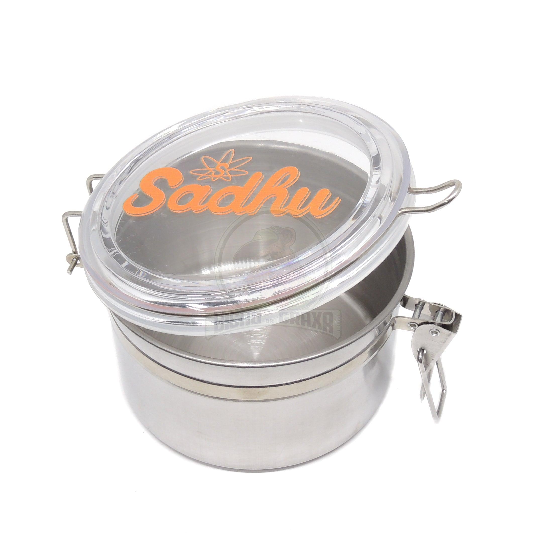 Pote Hermético Aço Inoxidável 224g Sadhu - Bicho da Graxa