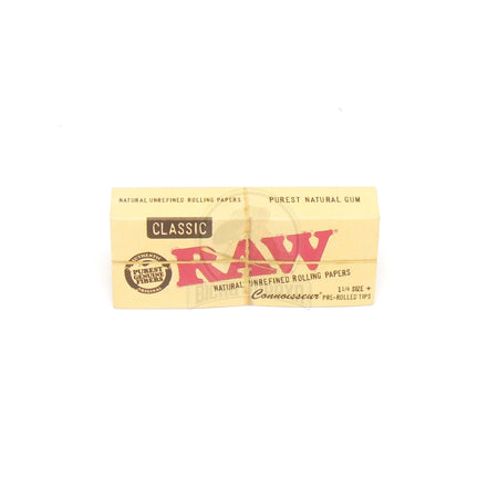 Raw Connoisseur Classic 11/4 size + Pre-rolled Tips RAW - Bicho da Graxa