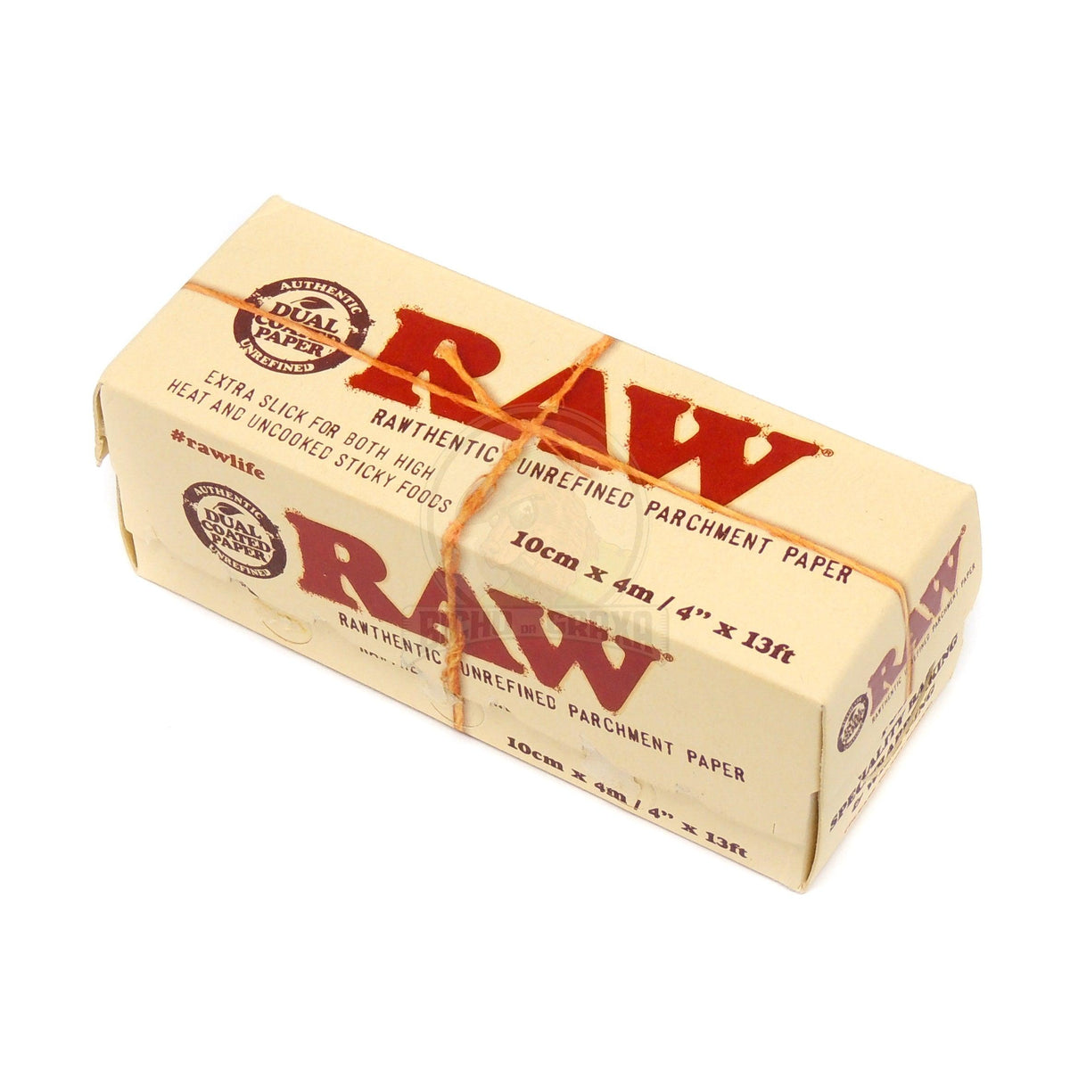 Rawthentic Unrefined Parchment Paper 10cm X 4m RAW - Bicho da Graxa