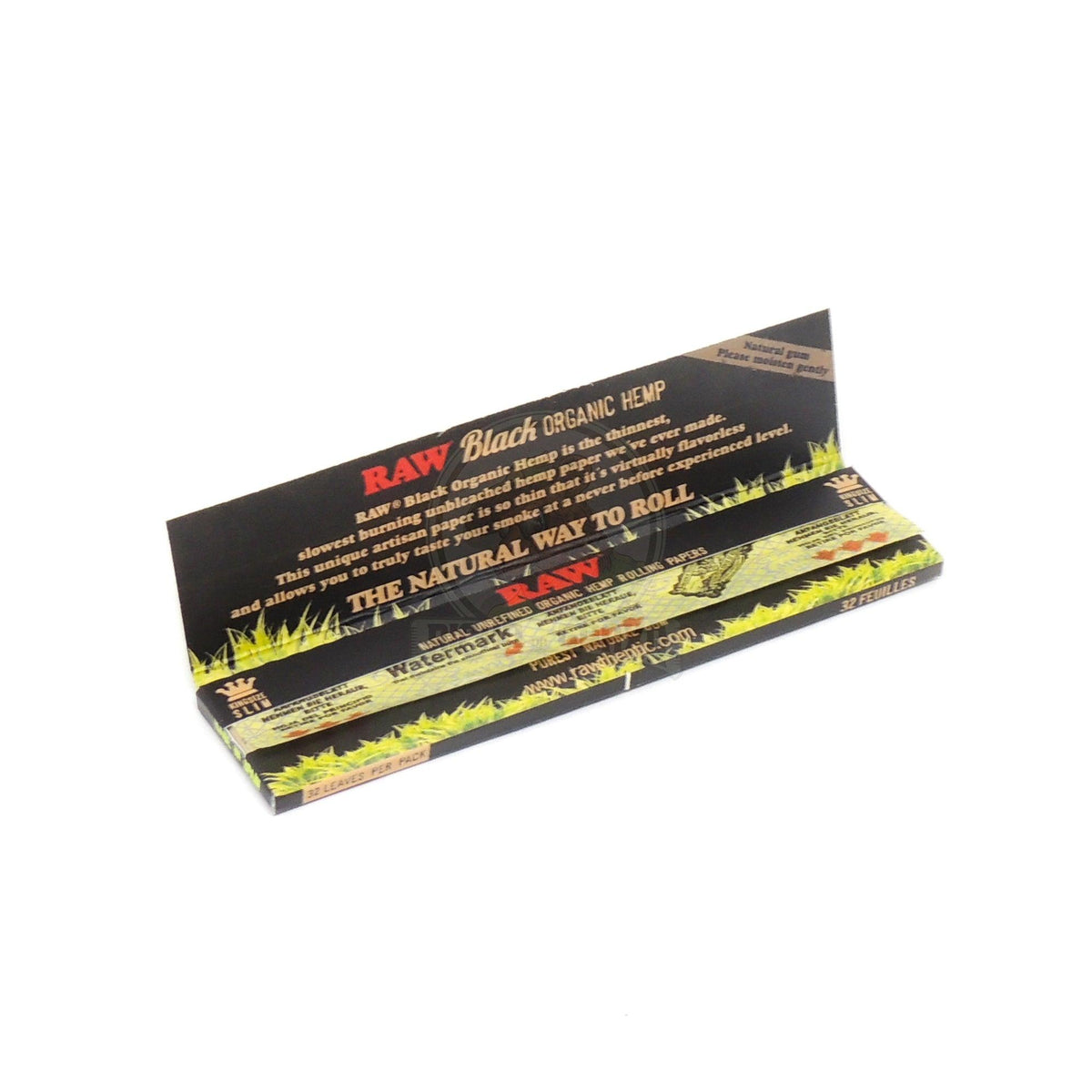 Seda Black KingSize Organic Hemp RAW - Bicho da Graxa