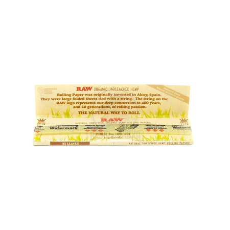 Seda Classic Organic Hemp RAW - Bicho da Graxa