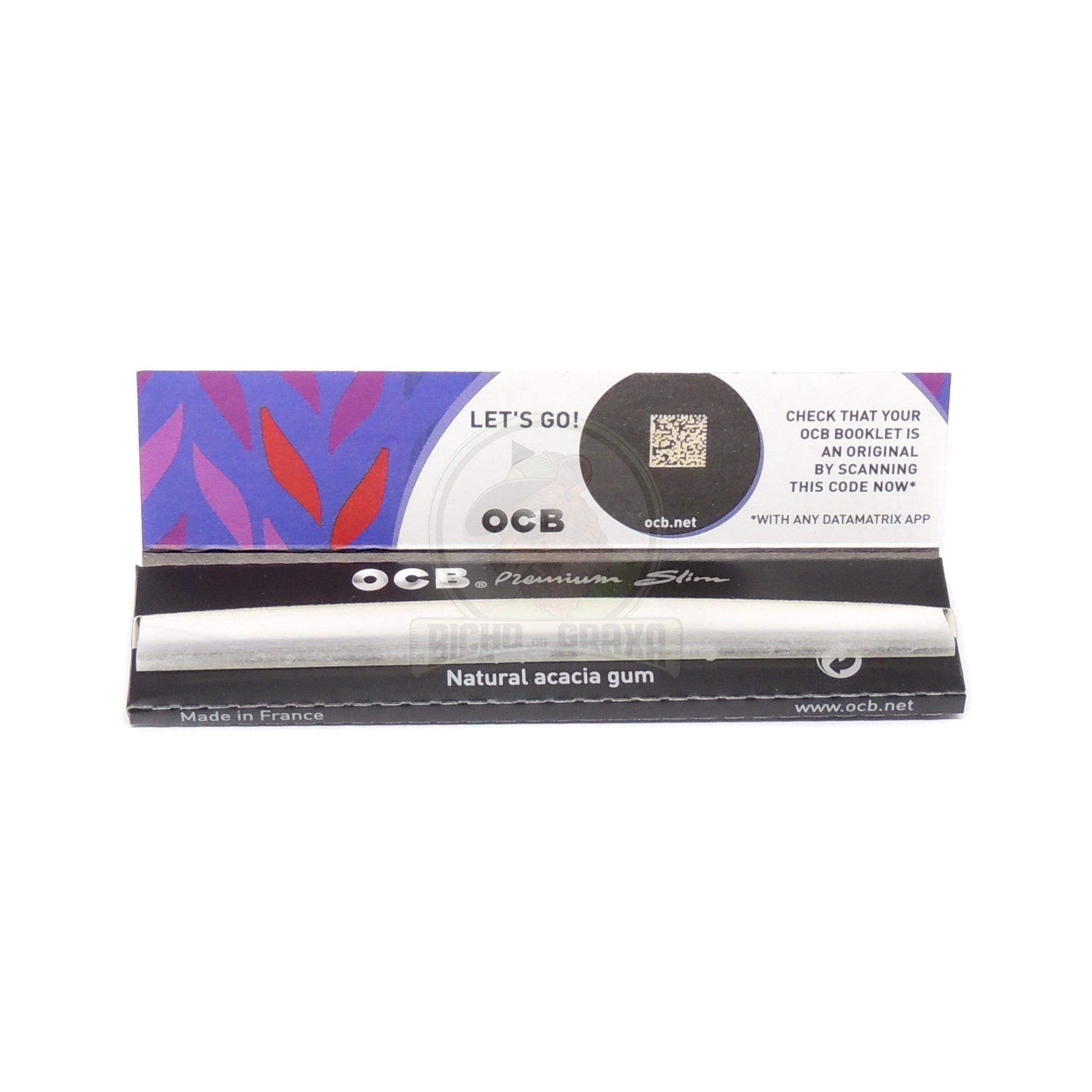 Seda KingSize Slim OCB Premium - Bicho da Graxa