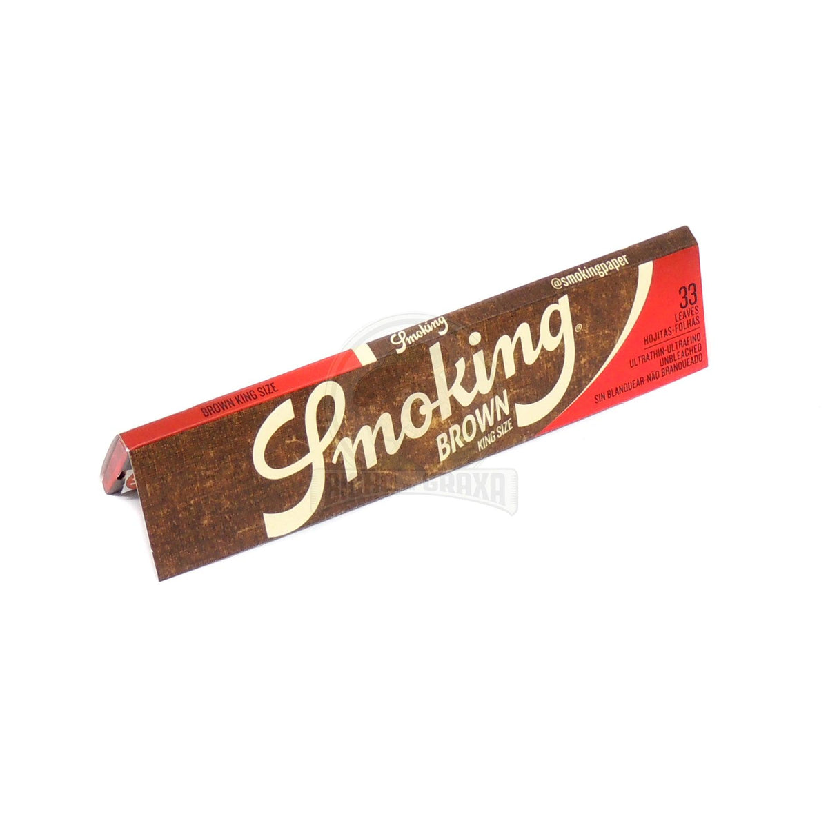 Seda Smoking Brown KingSize 33 Unidades - Bicho da Graxa