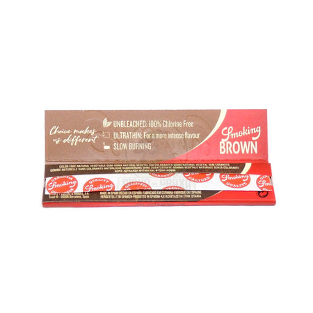 Seda Smoking Brown KingSize 33 Unidades - Bicho da Graxa