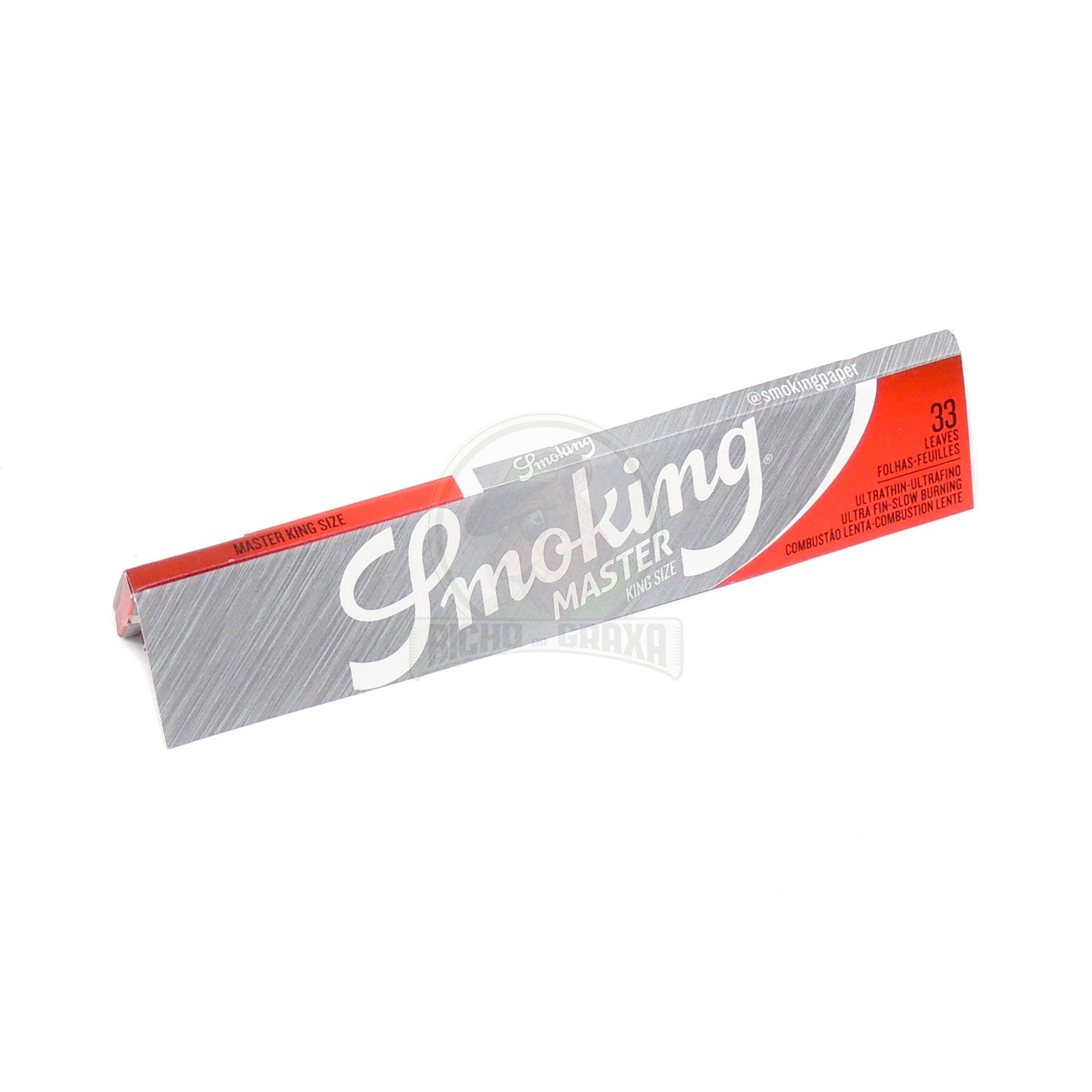 Seda Smoking Master KingSize 33 Unidades - Bicho da Graxa