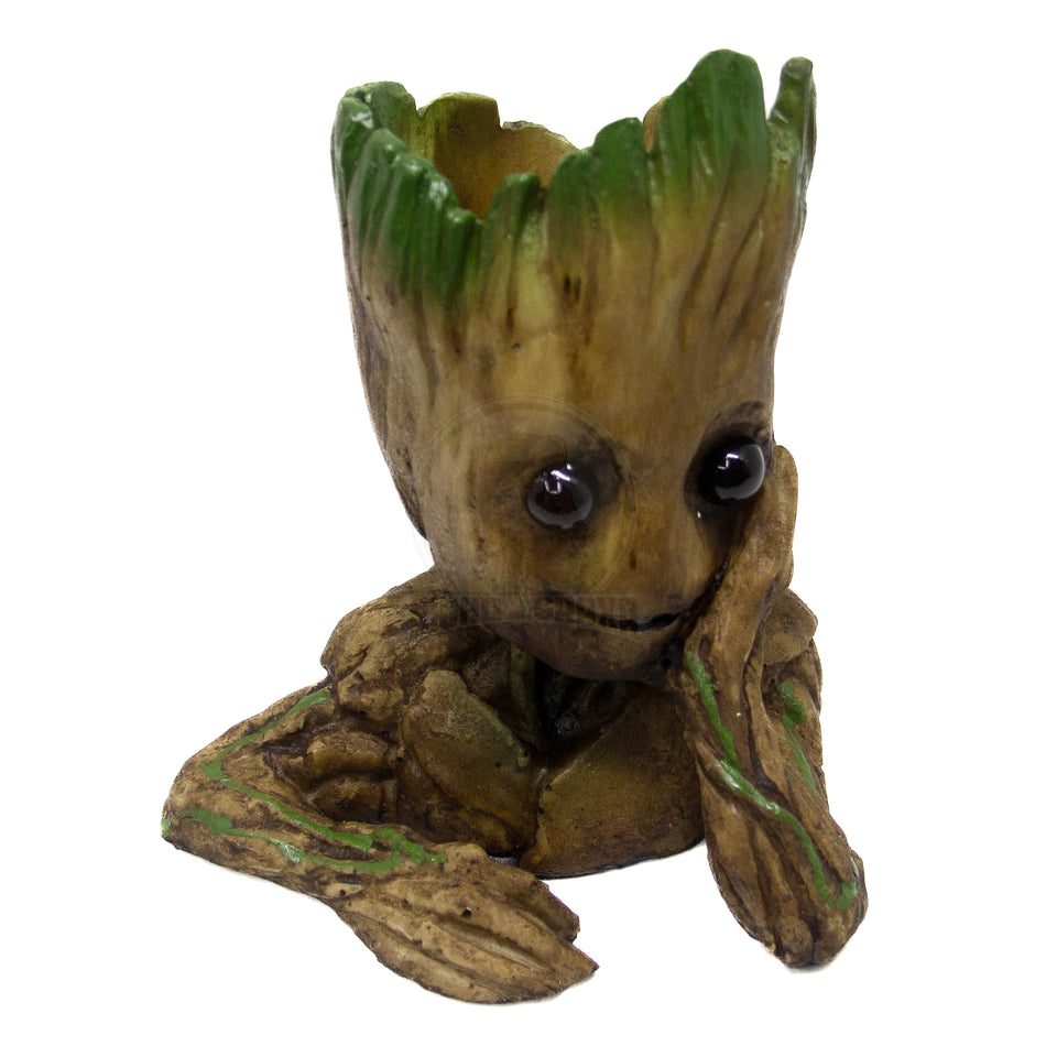 Groot Pensativo em Resina