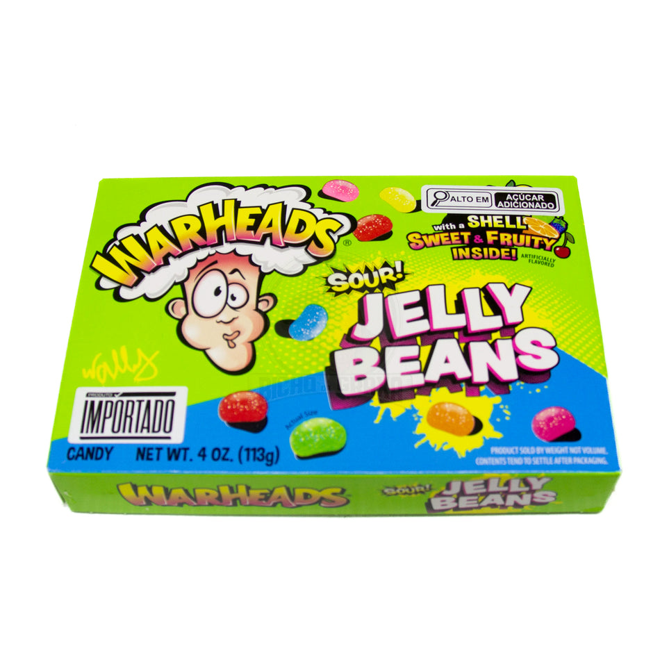 Bala EXTREMAMENTE Azeda WarHeads Sour Jelly Beans