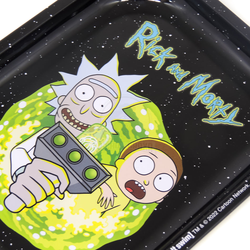 Bandeja Pequena em Metal Rick and Morty