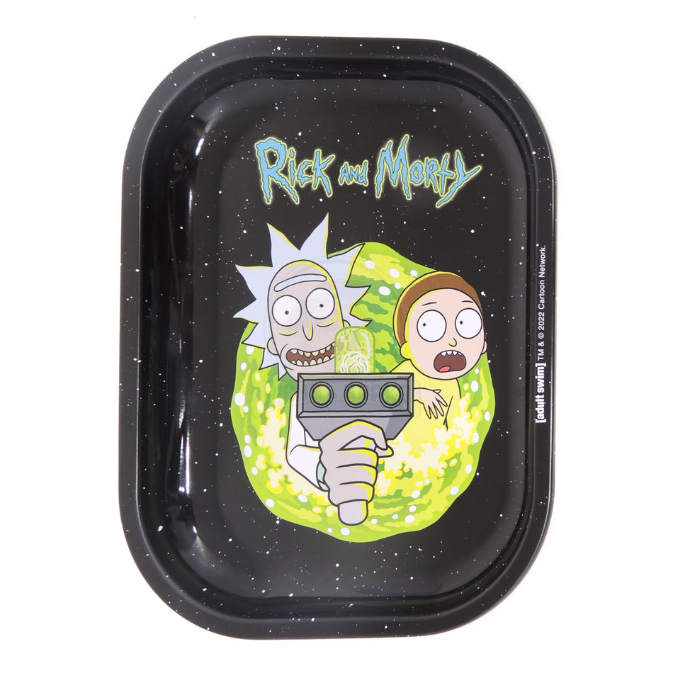 Bandeja Pequena em Metal Rick and Morty